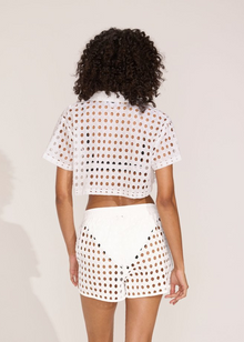 Womens | Charlie Short Classic Eyelet | Optic White