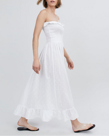 Womens | Eyelet Nicole Dress | Optic White