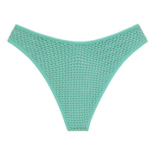 Lulu Bikini Bottom | Turquoise Crochet