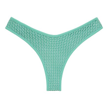 Lulu Bikini Bottom | Turquoise Crochet