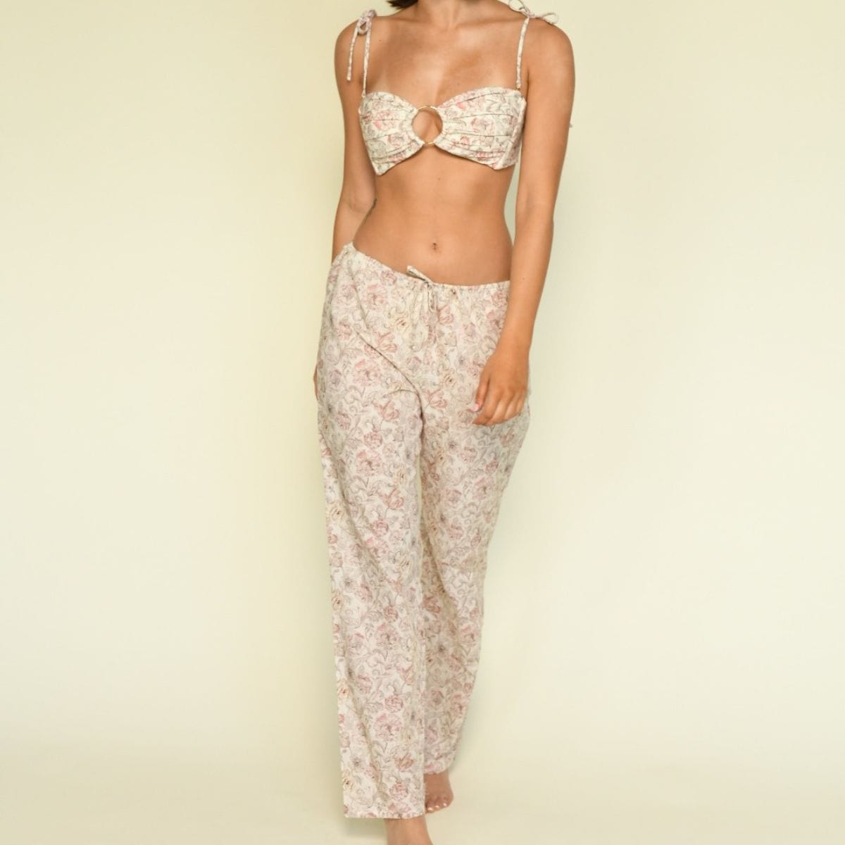 Drawstring Pant | Venecia Floral