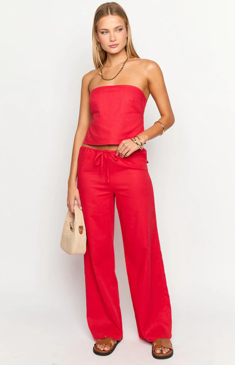 Vienna Pants | Red
