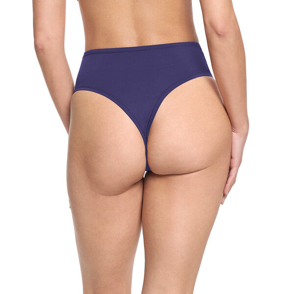 Your Fit High Cut Thong | Retrograde (Purple)