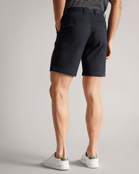 Men | Chino Short | Navy Red White