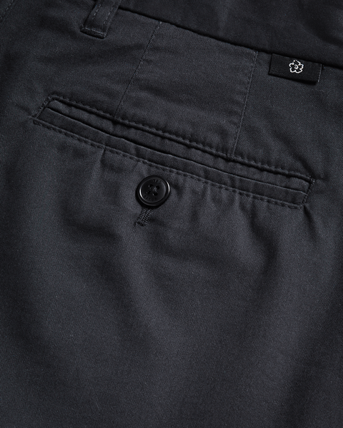 Men | Chino Short | Navy Red White