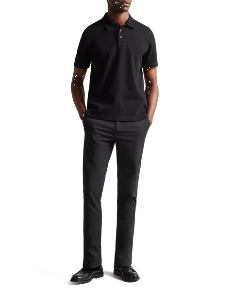 Men | Short Sleeve Polo | Black