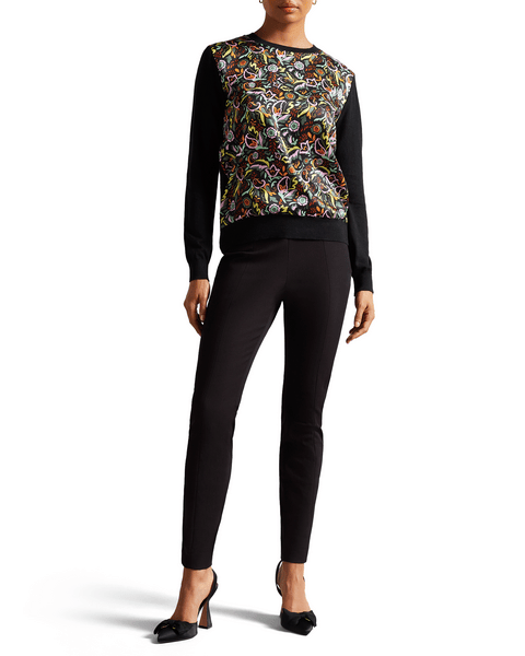 Women | High Waisted Legging Popp | Black