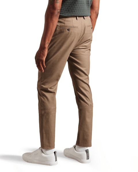 Men | Irvine Slim Fit Flannel T | Light Pastel Brown