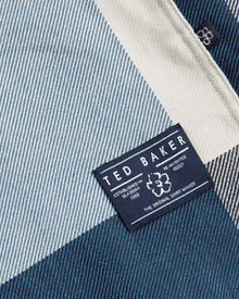Men | Long Sleeve Large Scale Check Shir | Blue Red White
