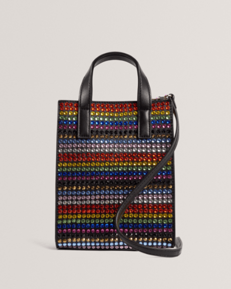 Women | Striped Mini Imitation Ic | Multicolor