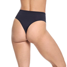 Your Fit High Cut Thong | Black
