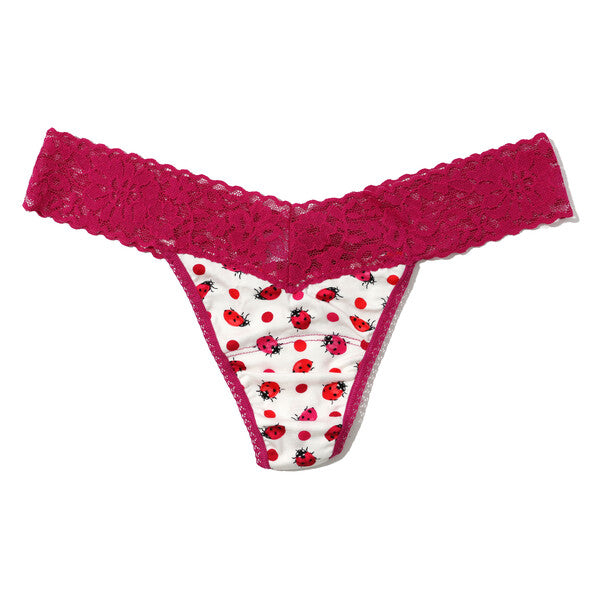 Dreamease Original Rise Thong | Do Or Dot (White)