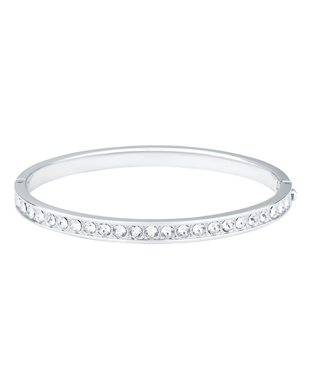 Women | Clemara Crys Bangle Bracelet | Olive Melange