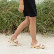 Ellie All-Day Woven Clog Bone Women's Leather Clog Nisolo