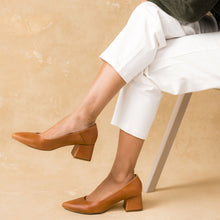 Womens | Fiorela Go-To Mid Heel | Caramel