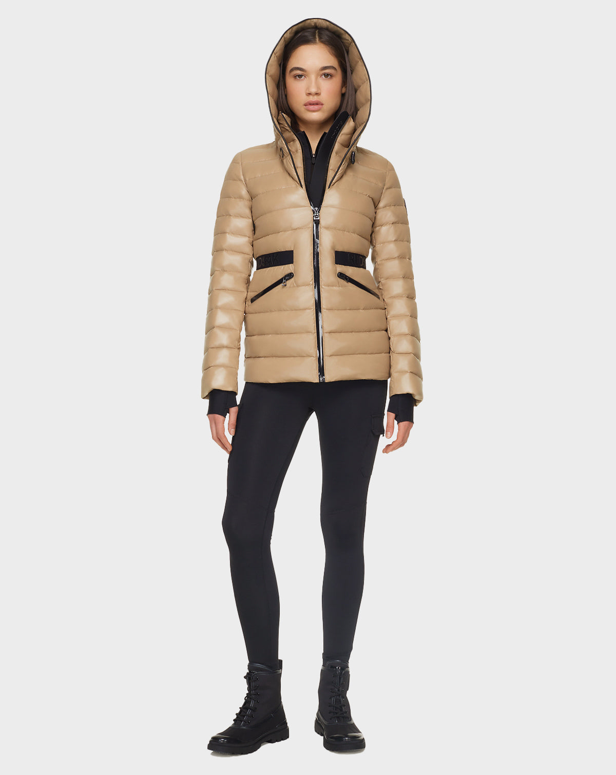 Women | MANYA Lightweight Down Jacket | Toffee