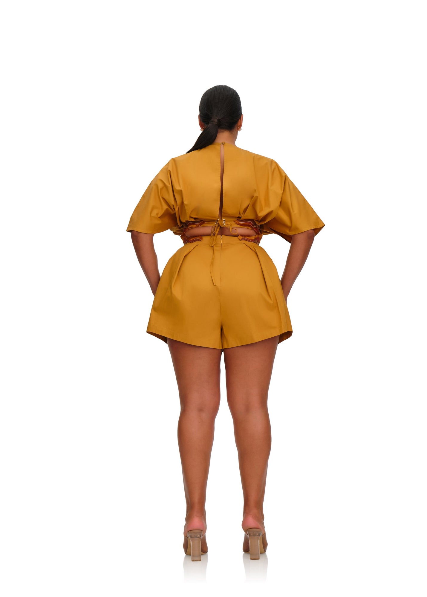 Olla Shorts | Mustard
